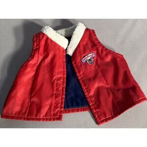 Teddy‎ Ruxpin Adventure Outfit Red Jacket Vest 1985